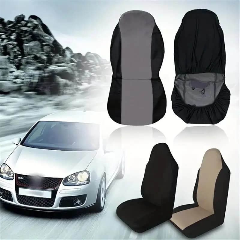 Car seats with this durable universal double mesh seat cover 1 piece!
