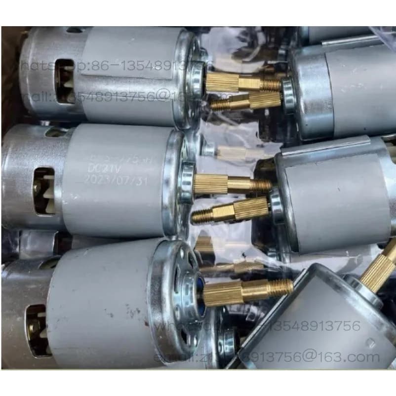 775 Motor Copper Threaded Shaft 12V/24V Double Ball Bearing High Speed Motor Power Tools Hair Dryer Motor