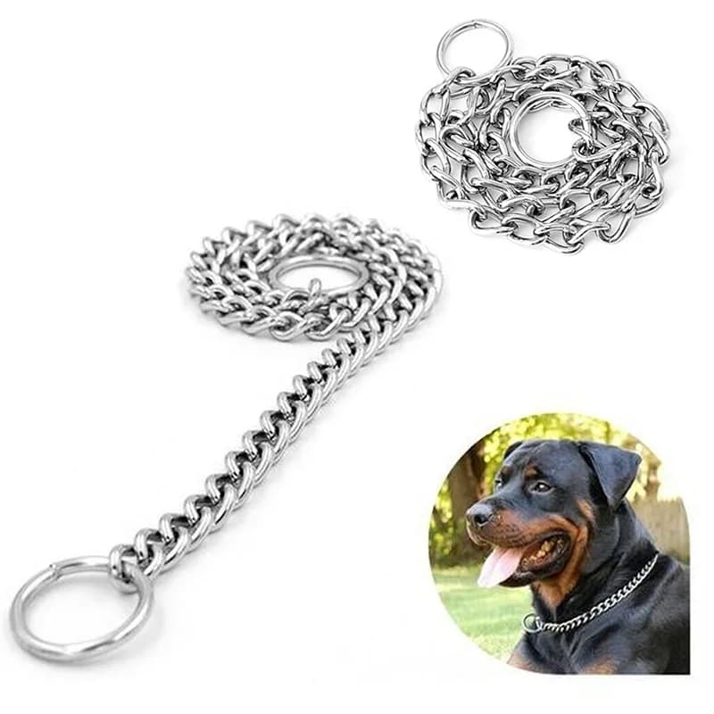 Girocollo per addestramento di animali domestici per cani Collare a catena per girocollo Guardiano di tutte le dimensioni Accessori per animali domestici