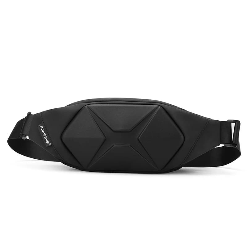 Fashion Waterproof Waist Bag, Unisex Monocolor Shoulder Bag, Travel Casual Waist Bag, Phone Shoulder Bag