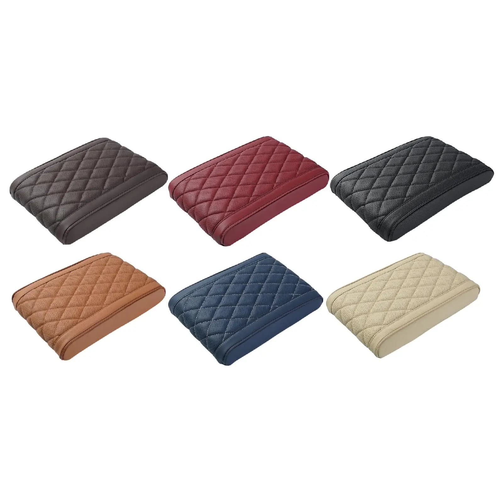 Cuscino Ergonomico per Bracciolo Auto in Memory Foam, Protezione Console in Pelle PU, Tappetino Universale per Interni Veicoli