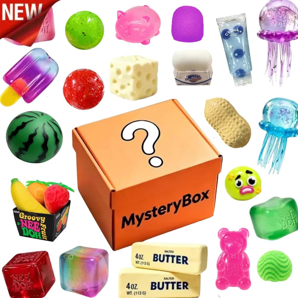 Limited-Time Offer Cute Mystery Squishy Box Single Soft Squeeze Leisure Lucky Gift