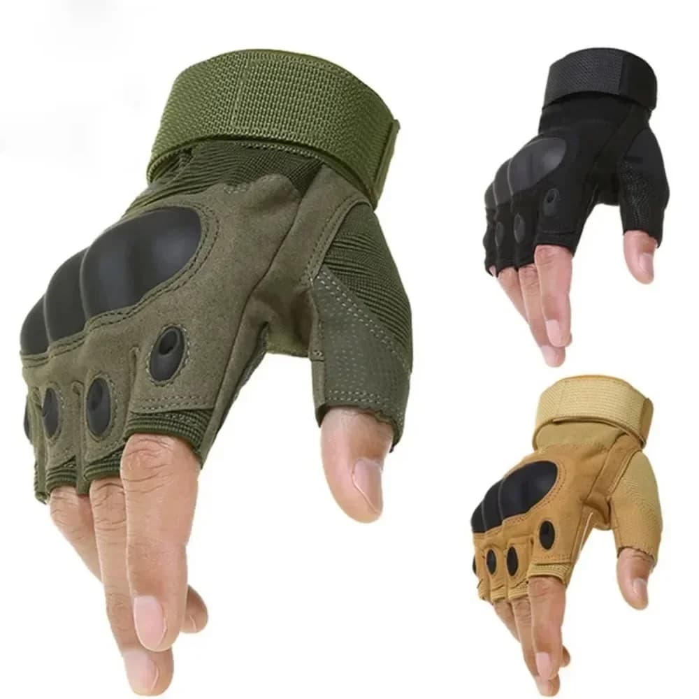 New Tactical Gloves Half fingers Paintball Airsoft Shot Combat Anti-Skid Man Bicycle Full fingers Gloves Protective Equipment