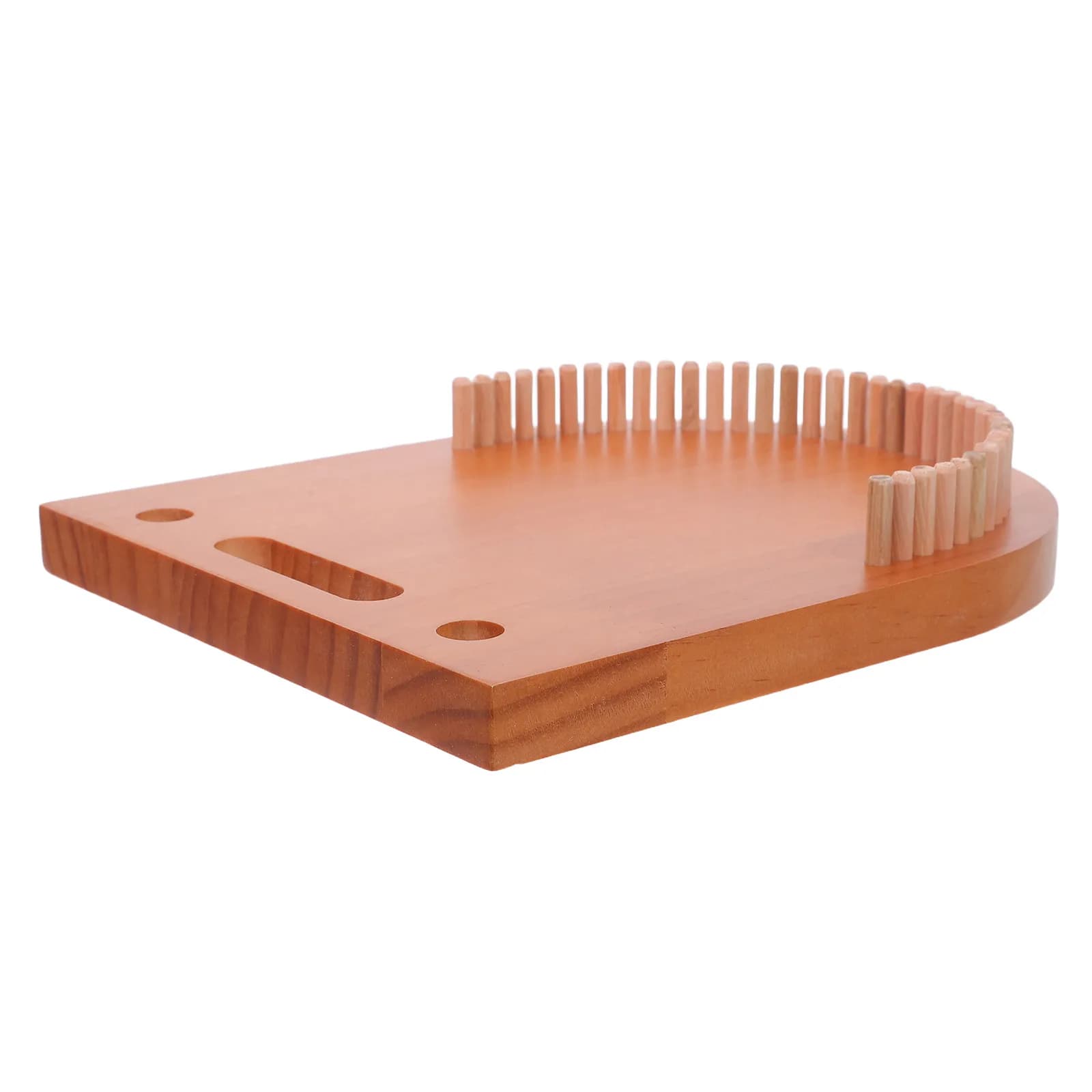 1Set Multi-Cord Bracelet Weaving Loom Board Wooden DIY Wristband Braiding Tool for School Home Outdoor Crafting Creative