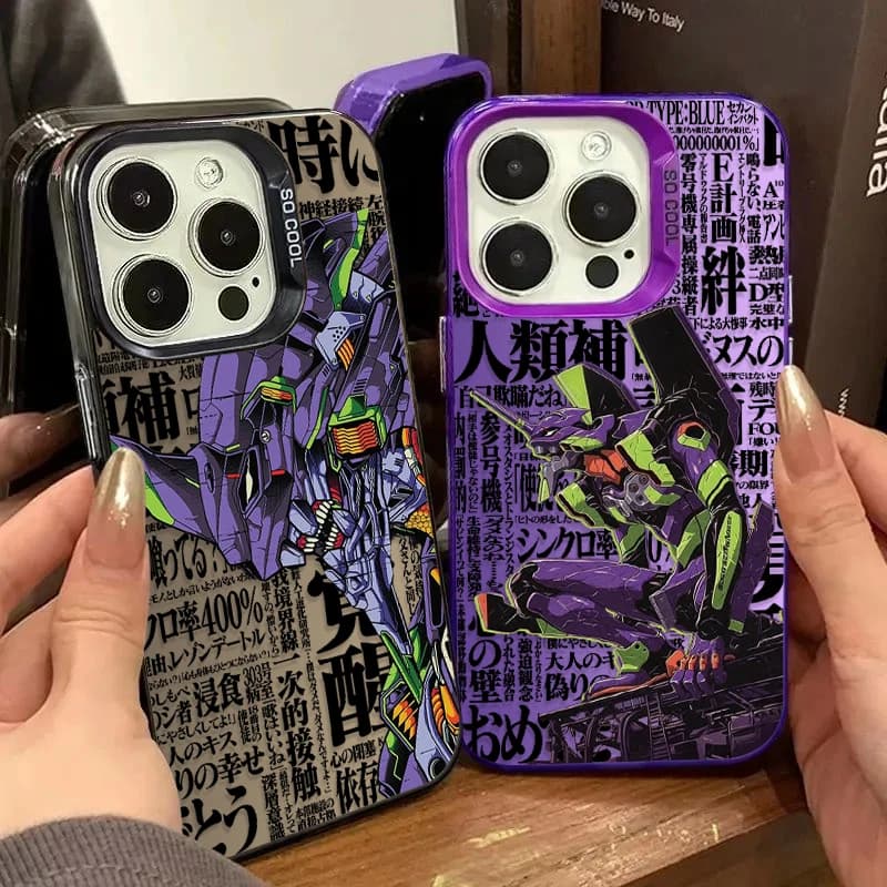 Cool e-evangelions Cover rigida per Samsung Galaxy A16 A06 A25 A05 A05S A54 A34 A24 A14 A73 A52 A32 A52S A22 A17 A07