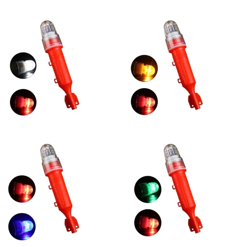 C4DE Net Marking Light with Visible LED Head and Hanging Body for Fishing Gear Reference in Low Light Use Work