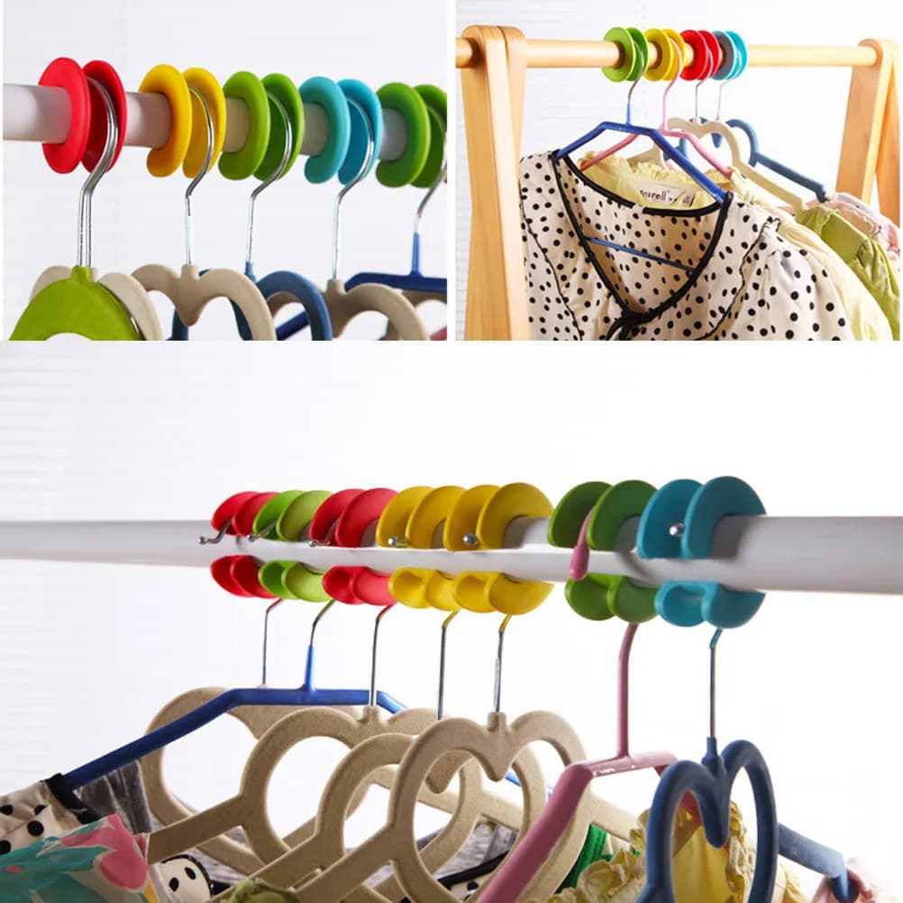 15 Pcs Hooks Clothes Closet Multipurpose Hanger for Pants Garage Hangers Saving Space