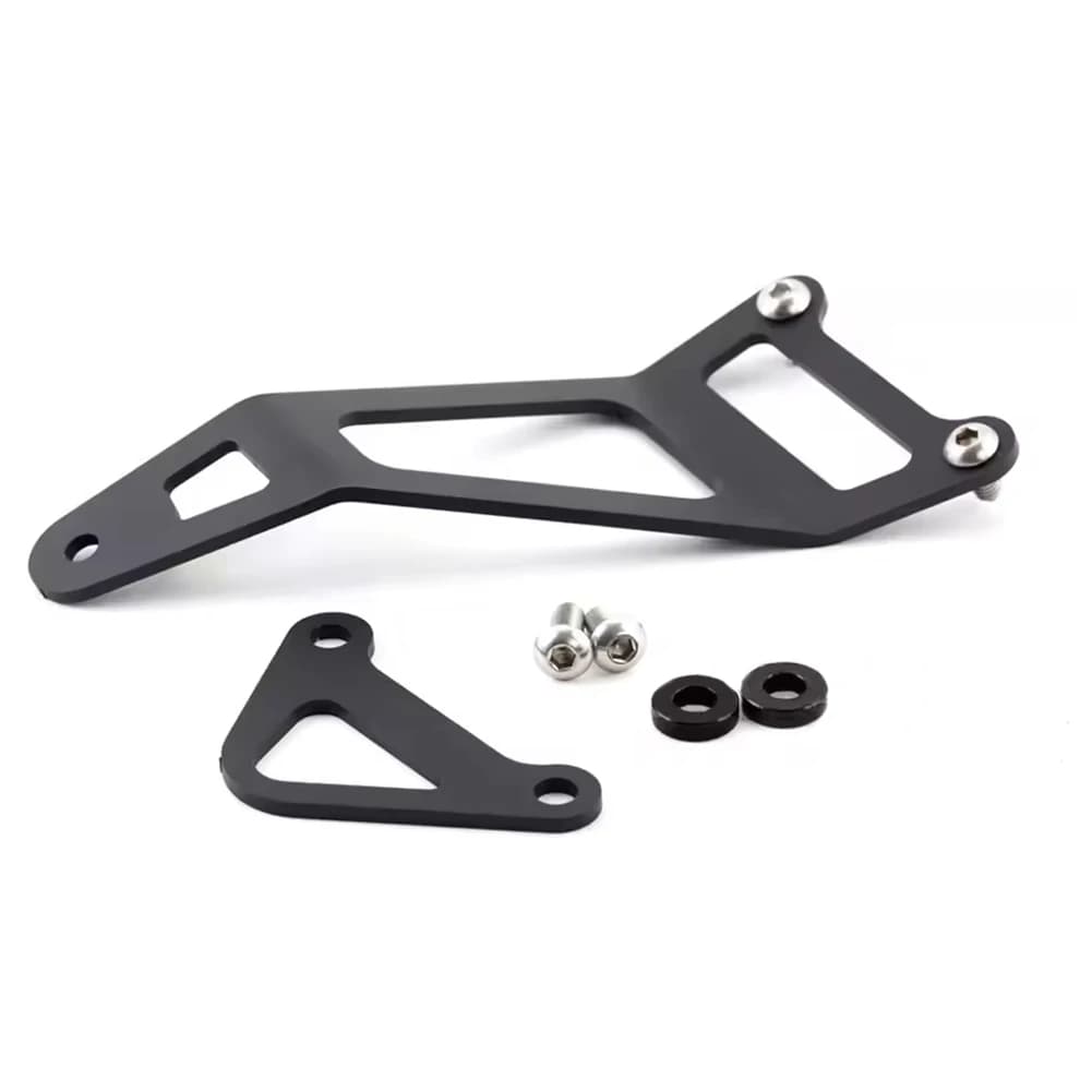 A20K-Staffa di Scarico Pedane Posteriori Poggiapiedi Piastra di Chiusura Per YAMAHA MT03 MT 03 25 YZF R25 YZFR25 YZFR3 R3 Moto