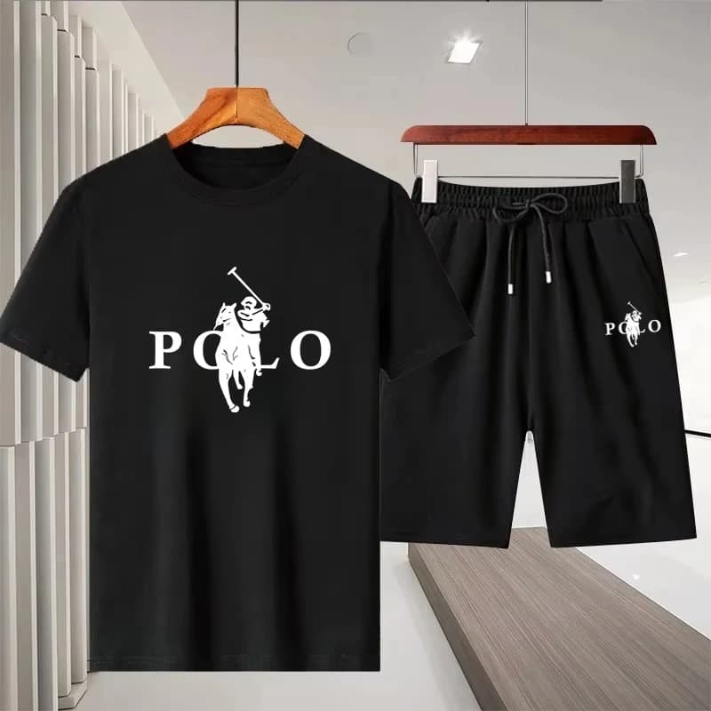 Completo Sportivo Estivo da Uomo 2026 Stampato 2 Pezzi: T-Shirt a Maniche Corte e Pantaloncini - Set Casual per Sport all'Aperto, Jogging e Comfort Quotidiano