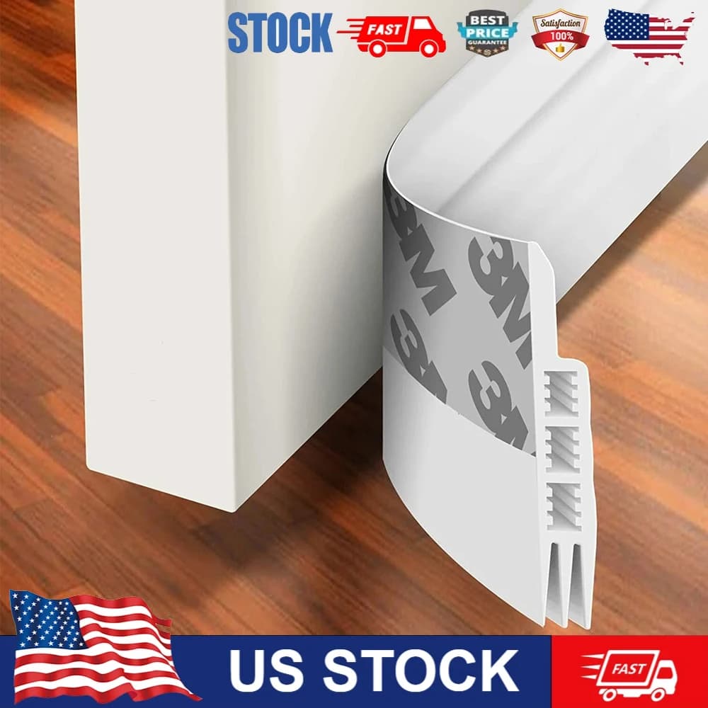 Il nuovo silicone più venduto sotto la porta Sweep Weather Stripping Door Draft Stopper Blocker Isolatore Tappo antirumore Adesivo forte