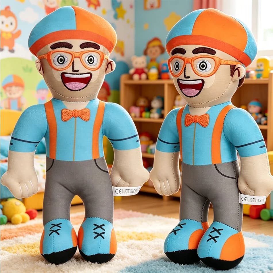 Bambola di Peluche Bli ppied 29cm, Morbida e Educativa, Giocattolo per l'Apprendimento dei Bambini, Regalo per Bambini, Disponibile, Novità
