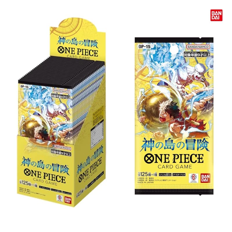 Bandai One Piece Card Game Booster Pack The Adventure of The Island of God OP-15 Box 24 Packs