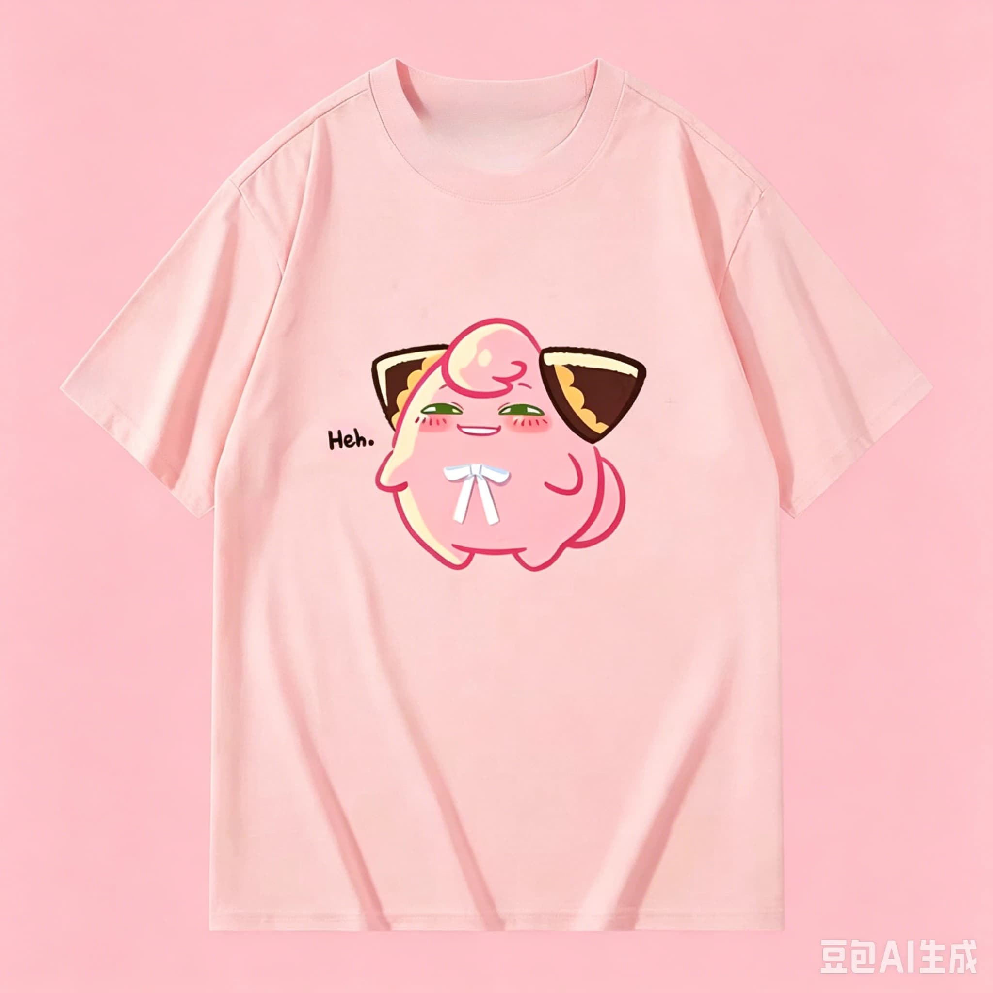 Kirby's Prank Spy Play Anya Magical Fun Abbigliamento sportivo ampio e comodo Camicia casual a maniche corte in puro cotone per adulti e bambini