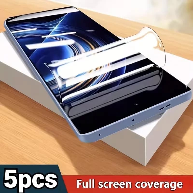 Pellicola idrogel a copertura totale da 3/5 pezzi per Redmi Note 13 Pro 5G 4G Note 12 11 11S 10 9 8 Pro 10S 9S 8T 13 Pro+ 13C 12C Protezione schermo