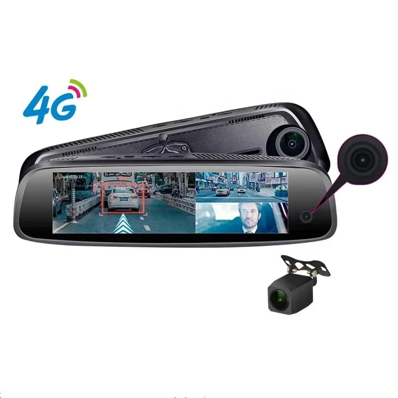 3CHS Android ADAS GPS navigation Dashcam Car DVR 4G Mirror DVRS Double lens video recorder with WIFI
