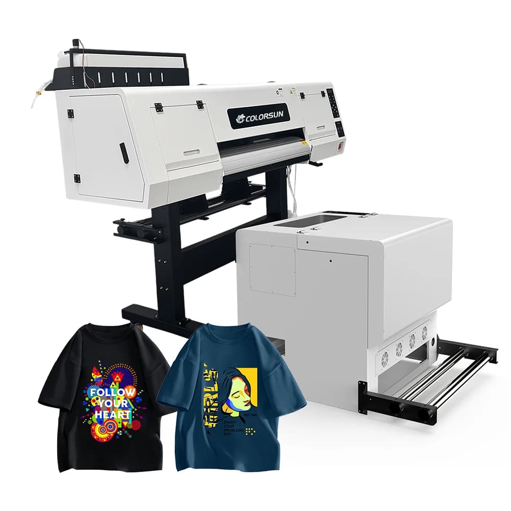 Dtf Printer for t Shirt Inkjet Canvas Bag Tshirt Garment 60cm XP600 DTF Printer Machine for Any Fabric