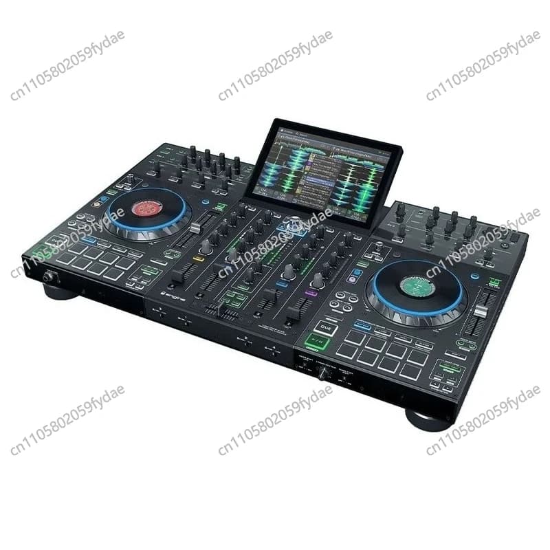 Standalone DJ Controller Mixer 4 Decks Performance Sampler FX Touchscreen Link Streaming