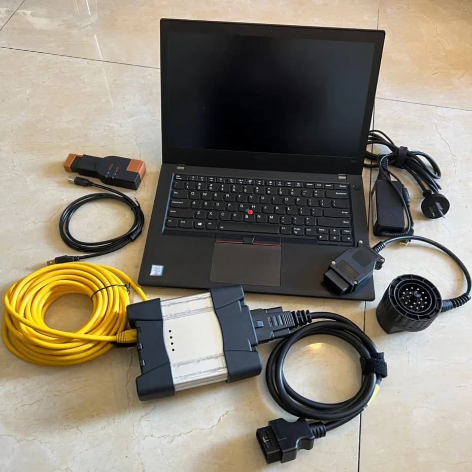 2026.03V FOR Bmw ICOM NEXT A3 Diagnostic Tool Professional HDD 2TB SOFTWARE in 16GB Laptop T470 i5CPU Windows 10 Ready to Work