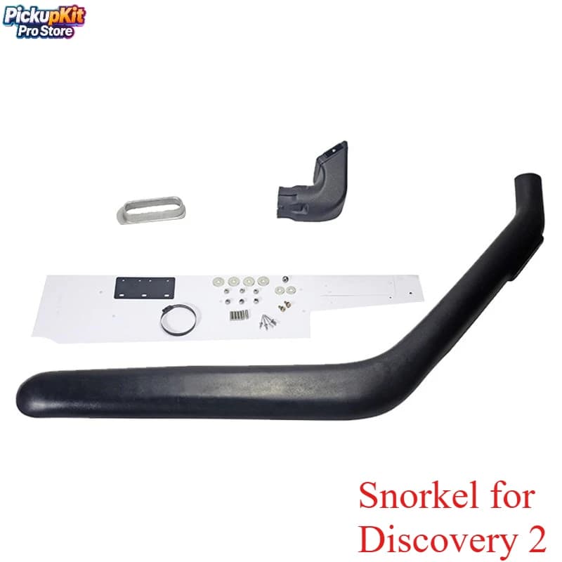 Snorkel in plastica resistente PE/ABS per Discovery 2 TD5/V8 700mm Wading+tubo di aspirazione EPDM