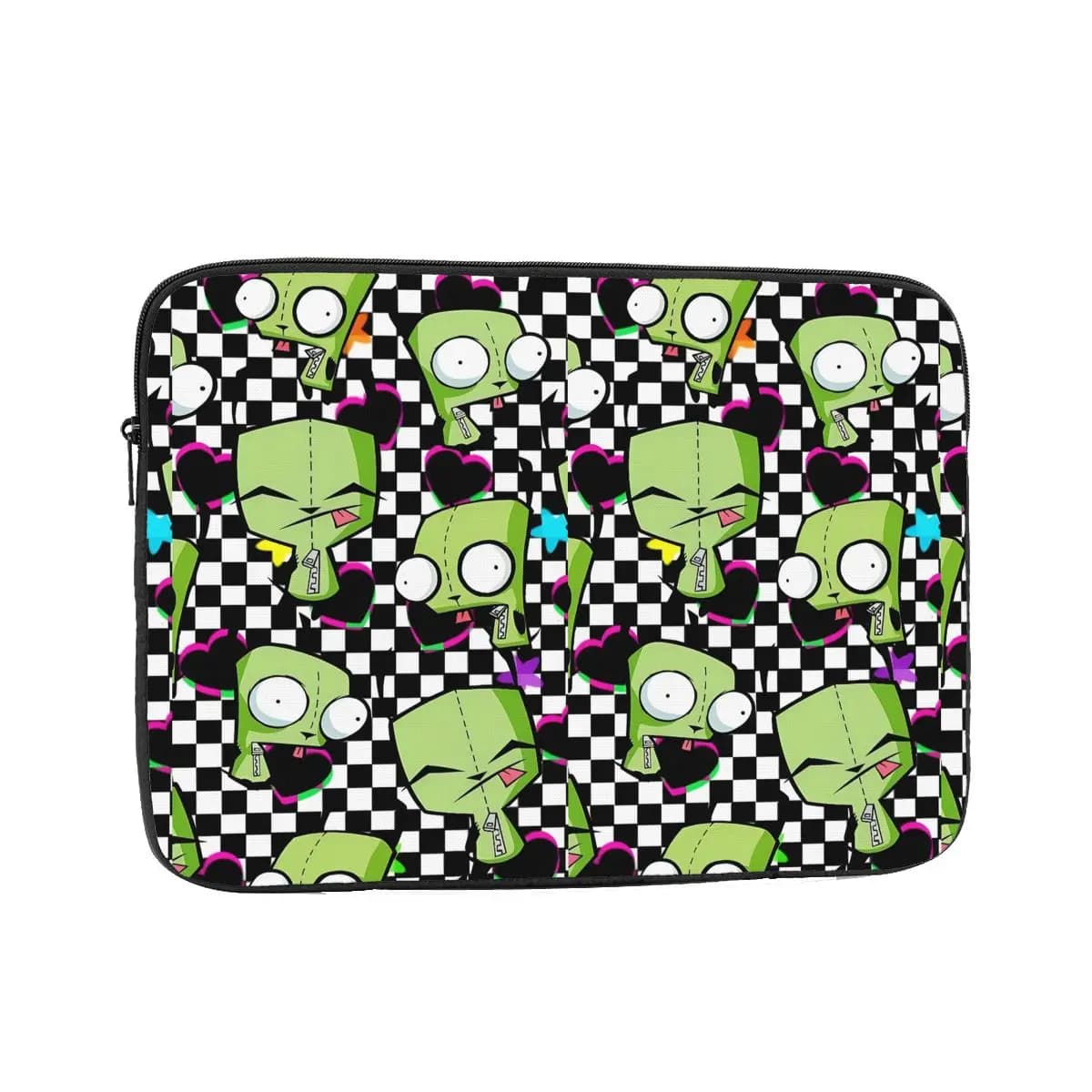 Simpatico Invader Zim Cartoon 10 12 13 15 17 pollici Borsa per laptop Custodia per notebook Custodia protettiva Custodia antiurto