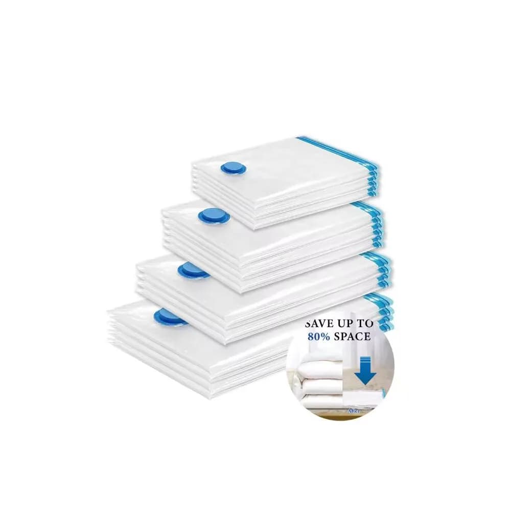 Pack of 1/5 vacuum bags, compression bag for drills and blankets, travel packing organizer for sealing clothes