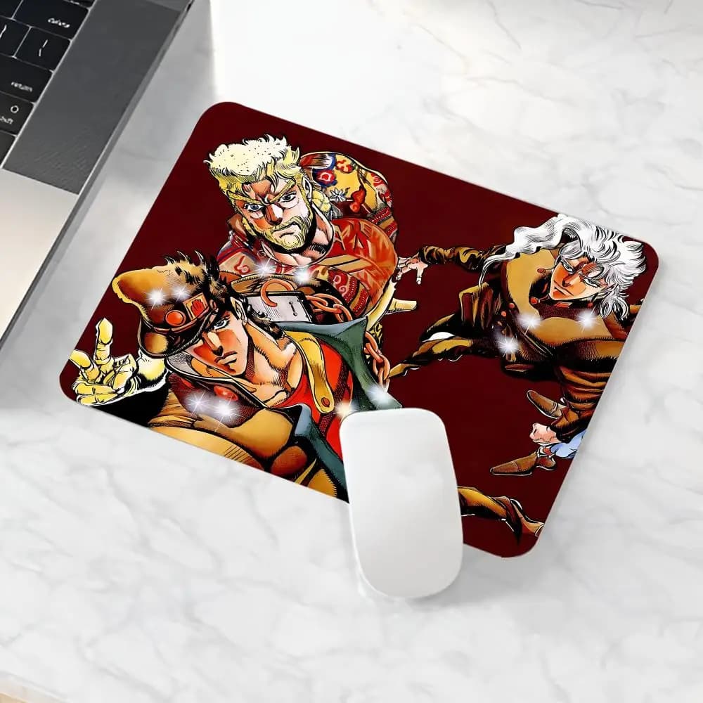 JOJO JoJo Bizarre Adventure Mouse Pad gioco mause Pad laptop piccola protezione per il polso forniture accessori da scrivania Notebook di lusso