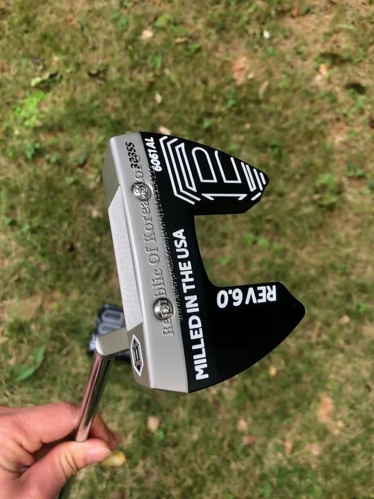 New Left golf putter REV 6.0 SLANT torticollis golf putter 32/33/34/35/36 Inch Steel Shaft With Head Cover