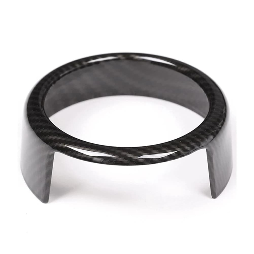 For Alfa Romeo Giulia 2017-2019 Car Front Air Grilles Logo Decoration Ring Cover Trim Sticker Frame Accessories-A28K