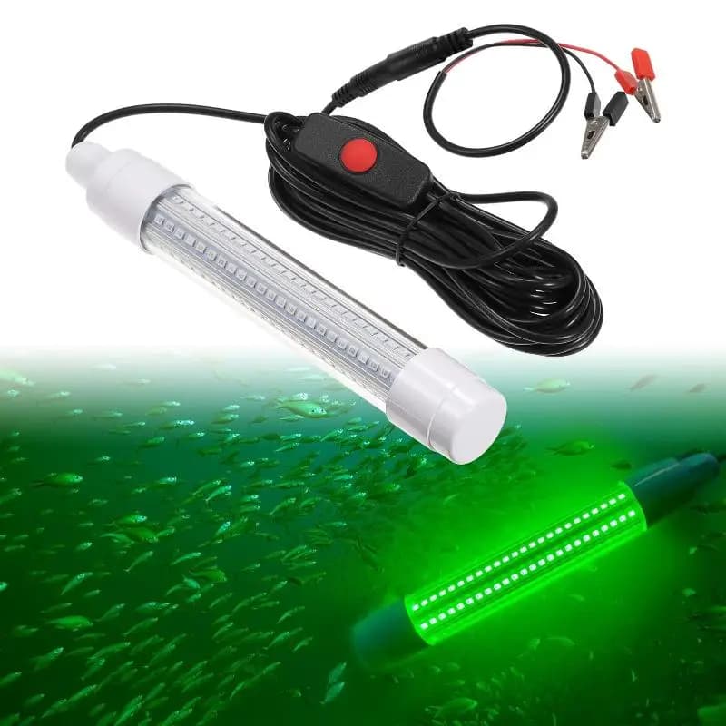 Fish Lure Lamp USB Underwater LED Fish Finder Submersible Light for Night Sea Lake River Fishing Attractant Device