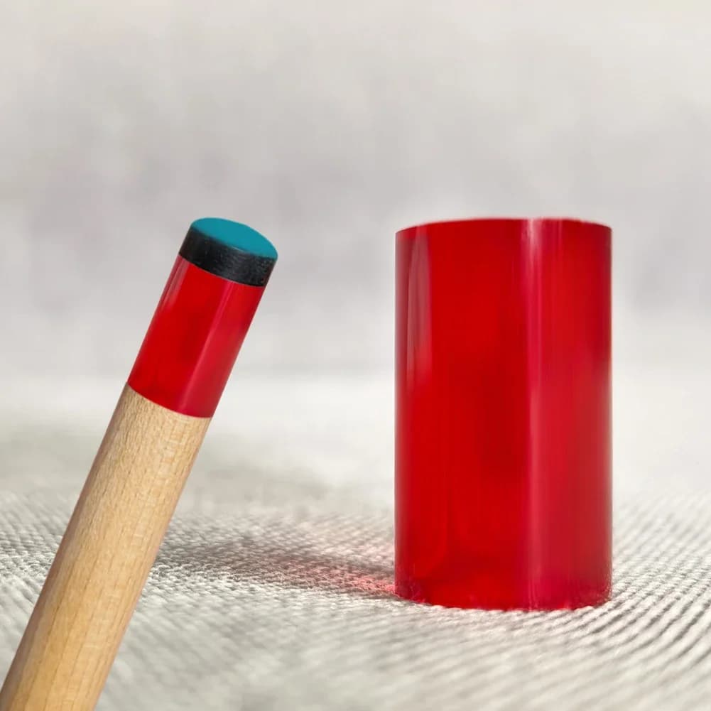 Puntali di Ricambio per Stecche da Biliardo in Plastica Trasparente per Supportare le Punte Solide e Migliorare l'Esperienza di Gioco