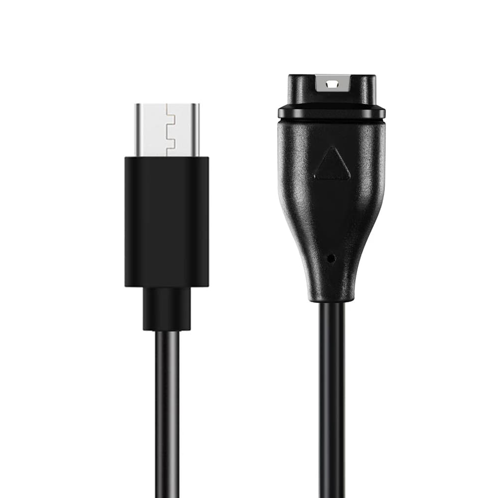 Cavo di ricarica USB-C per caricabatterie Garmin Watch Fenix 8/Fenix E/ Fenix 7S Pro/ 6 Plus/ Forerunner 745 935 255S 45 55 Cavo tipo C