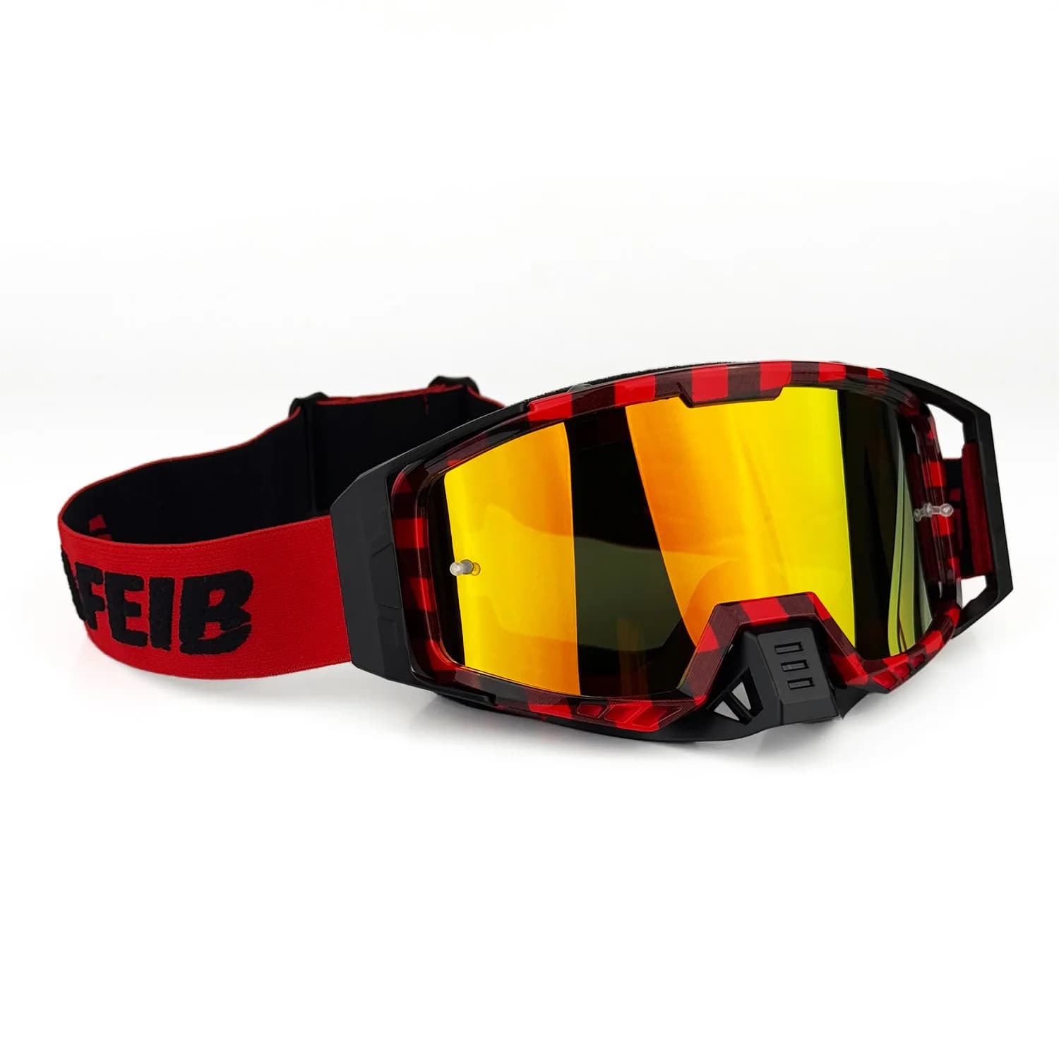 Occhiali da Motocross Nuovi Colori, Protezione per Occhi per Fuoristrada e Sci, Compatibili con Casco MX per Moto, ATV, DH, MTB