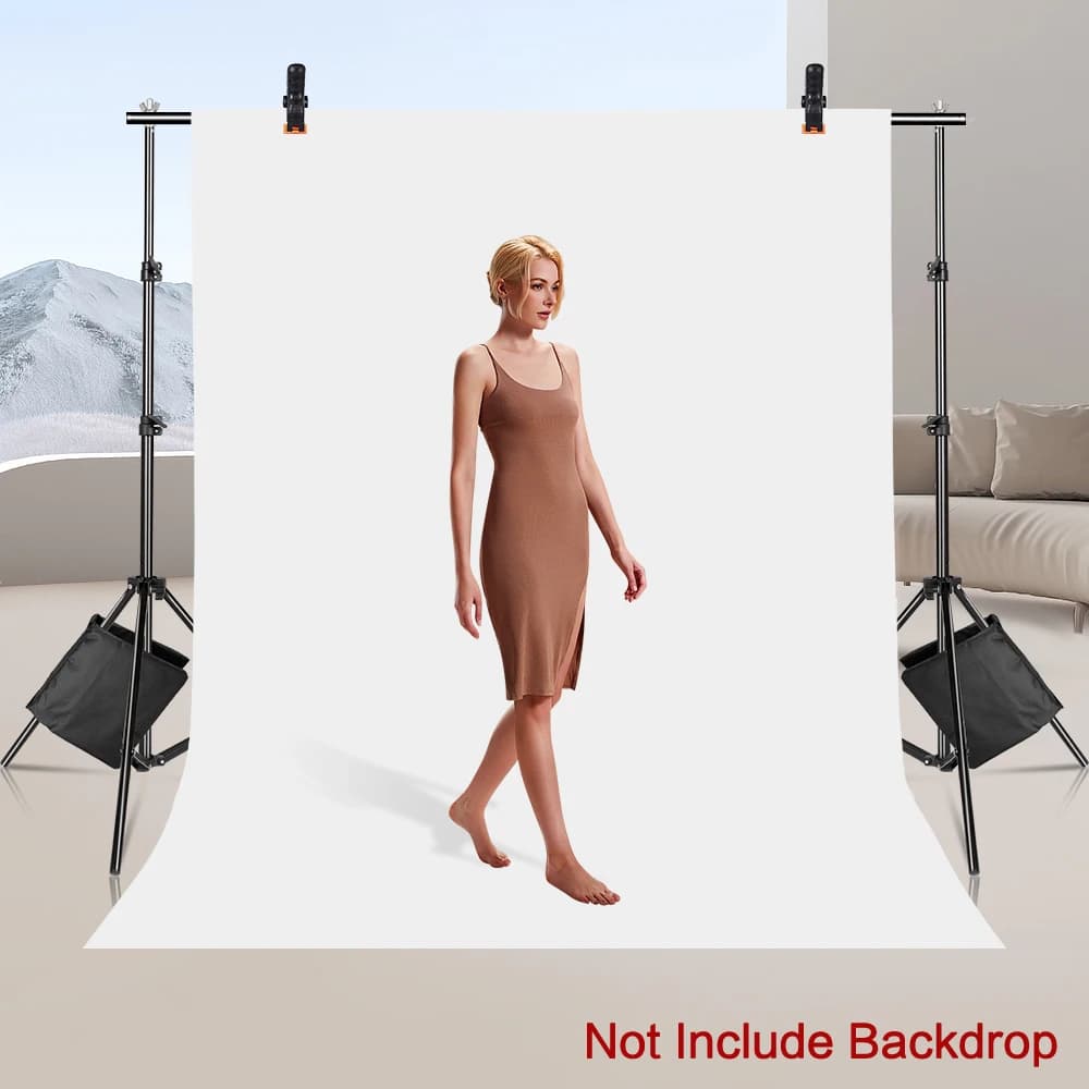 SH Photo background Background Support for photo frame system kit in canvas with carrying case for studio photography video in mussola