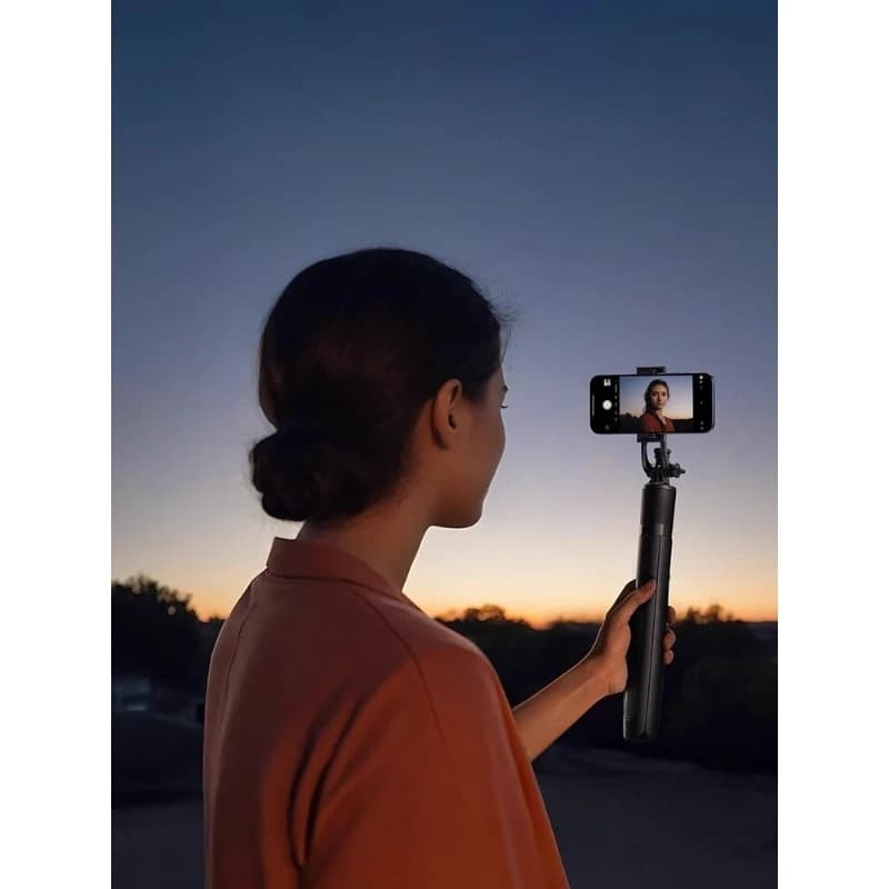 Selfie stick da viaggio portatile trasmissione in diretta professionale anti-shake foto selfie stick treppiede da pavimento supporto per telefono cellulare