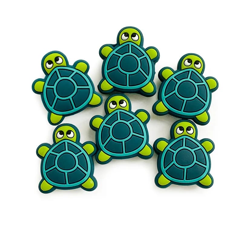 10pc Perline di Silicone Del Bambino Massaggiagengive BPA Libero Del Silicone Del Commestibile Da Masticare Ciuccio Catena Pinze Perline Neonati Dentizione Giocattoli Accessorie
