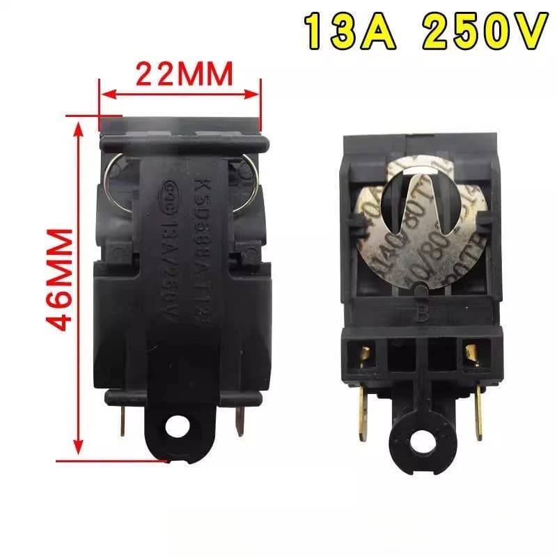 1 piece is suitable for 46x21mm Grid electric kettle temperature control switch, T8-A 13A 250V