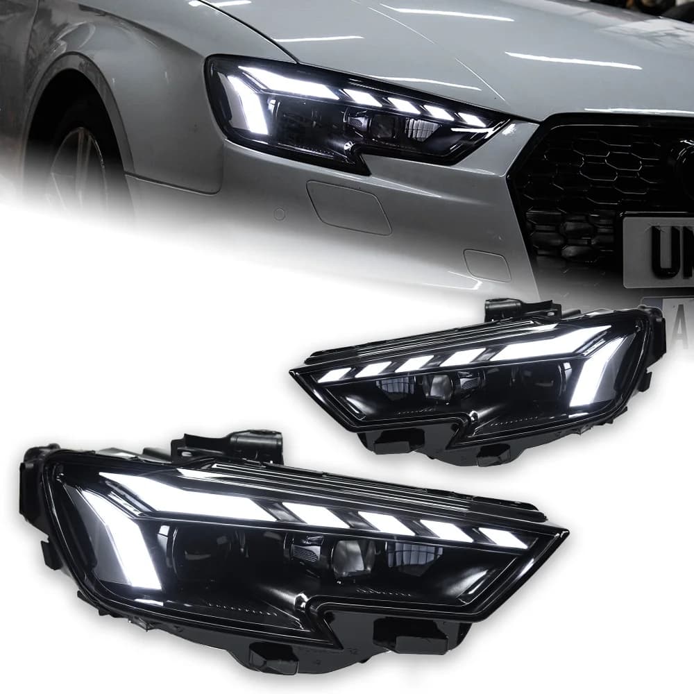 Car Lights for Audi A3 8V 2013-2021 S3 RS3 Sedan Hatchback LED Auto Headlight Assembly Upgrade RS5 Style Design Tool Accessories