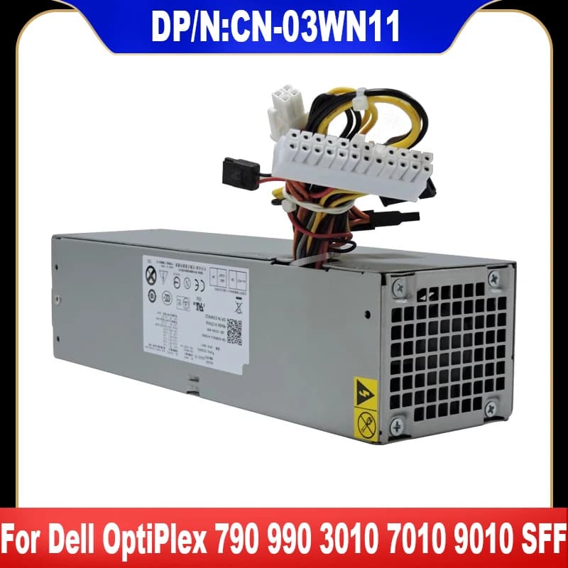 Nuovo Per Dell OptiPlex 790 990 3010 7010 9010 SFF 240W Alimentatore 03WN11 3WN11 L240AS-00 H240AS-00 di Alta Qualità