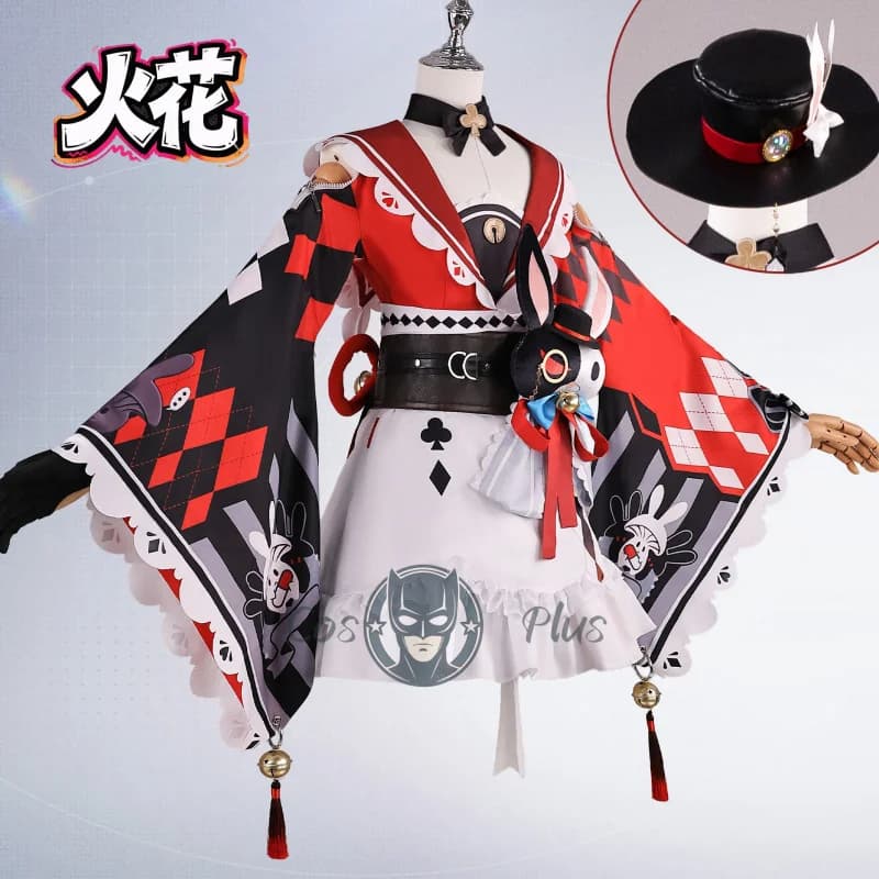 Costume Cosplay Sparxie di Honkai Star Rail, Abito, Scarpe, Uniforme per Carnevale, Halloween, Giochi di Ruolo, con Parrucca