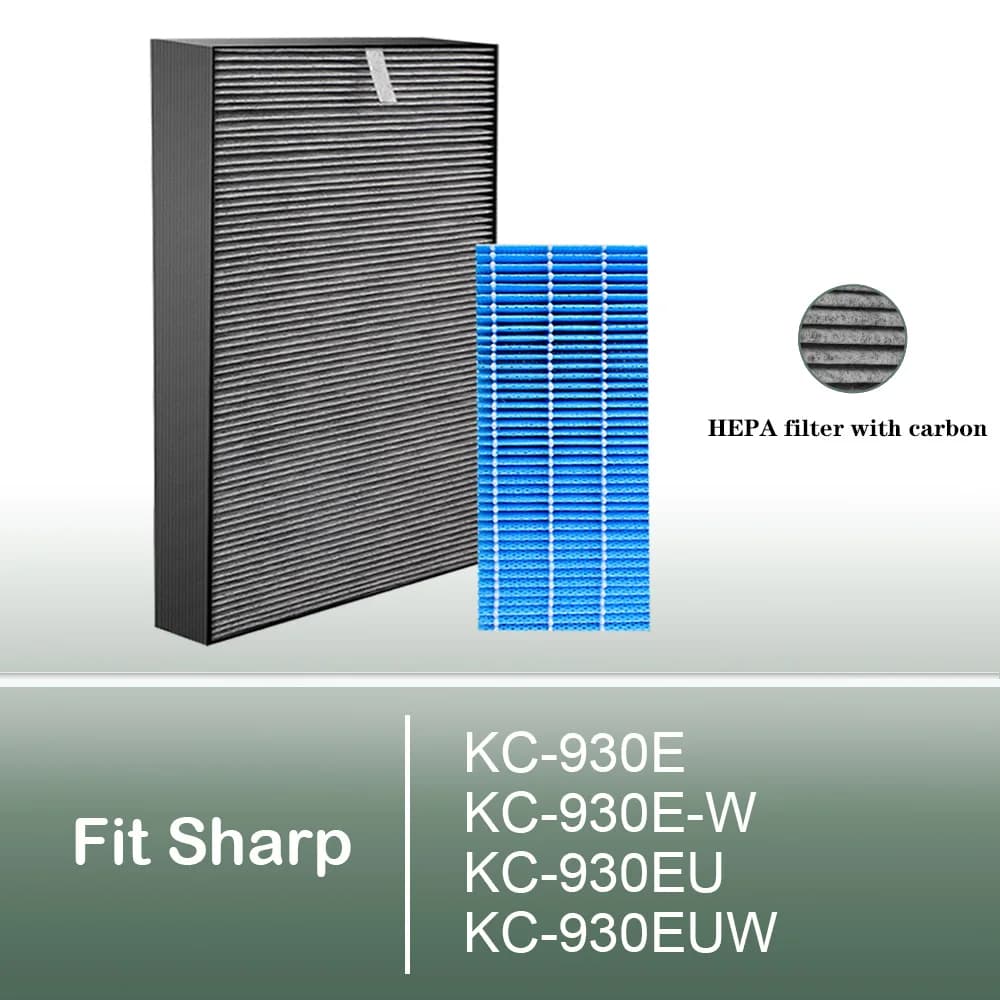 Filtro deodorante e umidificatore di ricambio FZ-Y30SFE FZ-Y30MFE per purificatore d'aria Sharp KC-930E KC-930E-W KC-930EU KC-930EUW