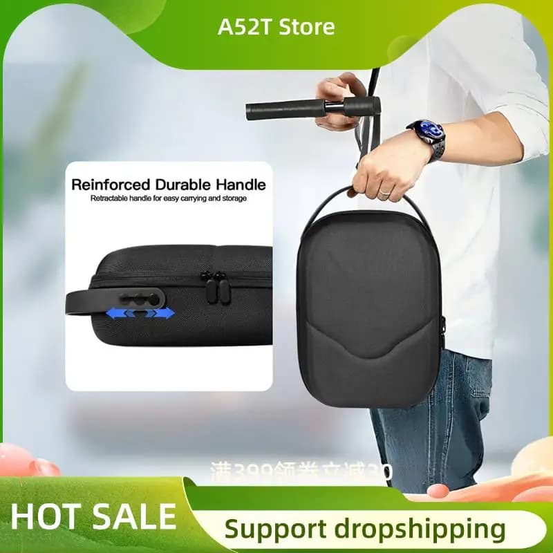A52T transport case for Meta Quest 3S VR Game Headphones Controller Travel Case for accessories VR Oculus Quest 3S