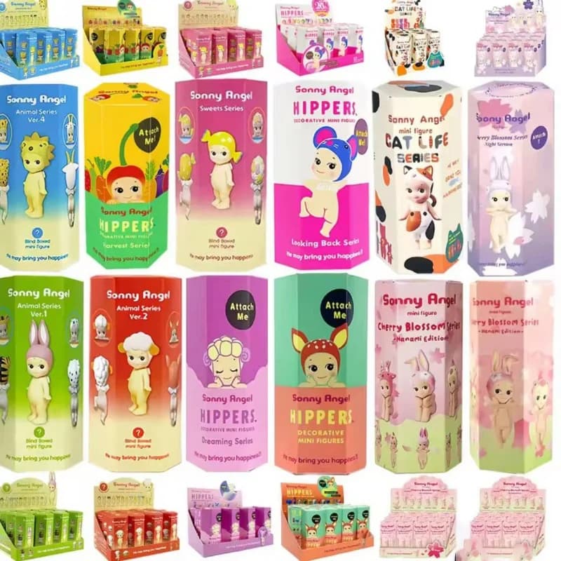 Blind Box Fruit Vegetable Candy Dreaming Ocean Animal Anime Multiple series Stand up Figures Collectible Dolls Toy Set for Fan