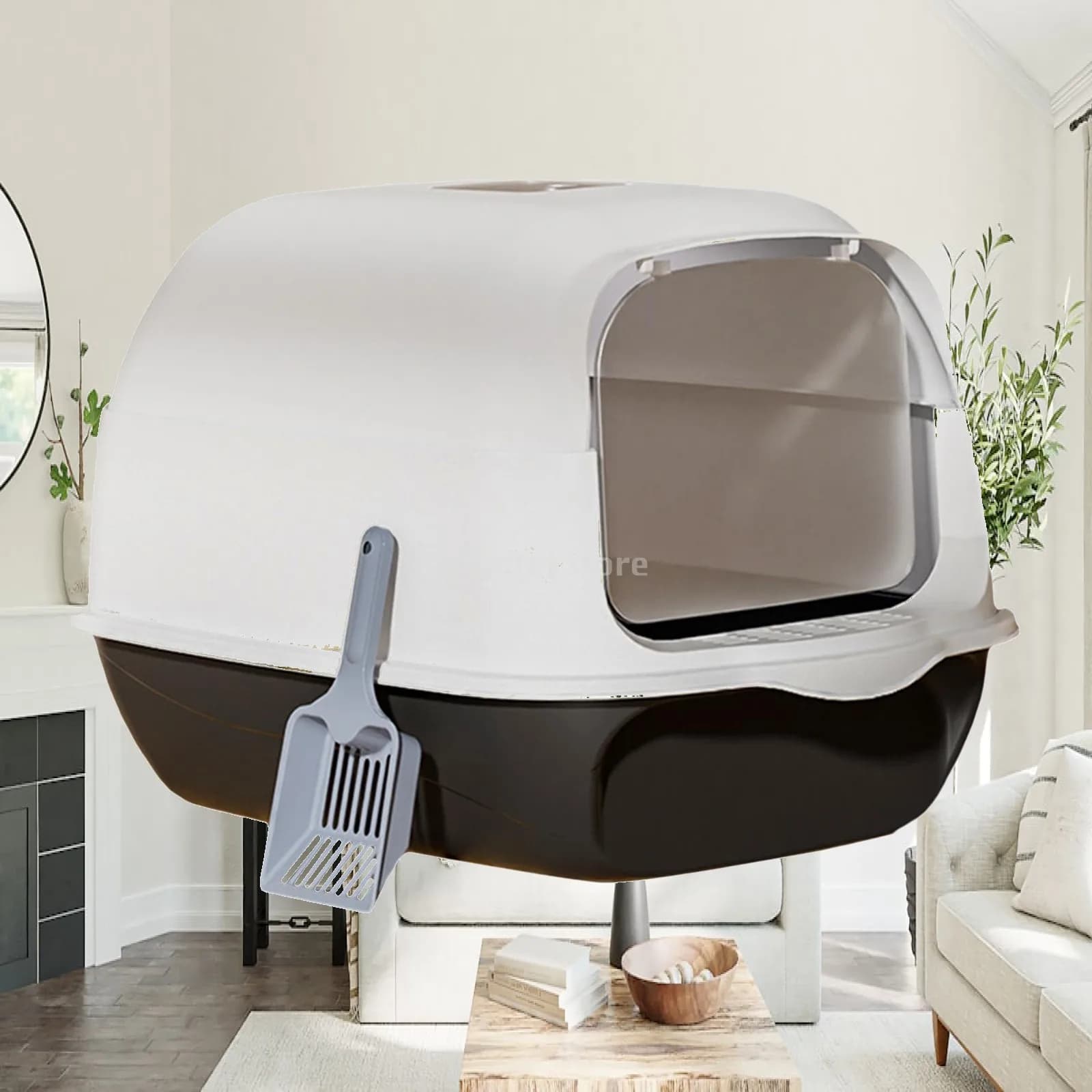 Fully Covered Cat Litter Boxes Detachable for All Kinds of Cat Litter Pet Accessories Litter Pan Cat Litter Boxes Kitten Toilet