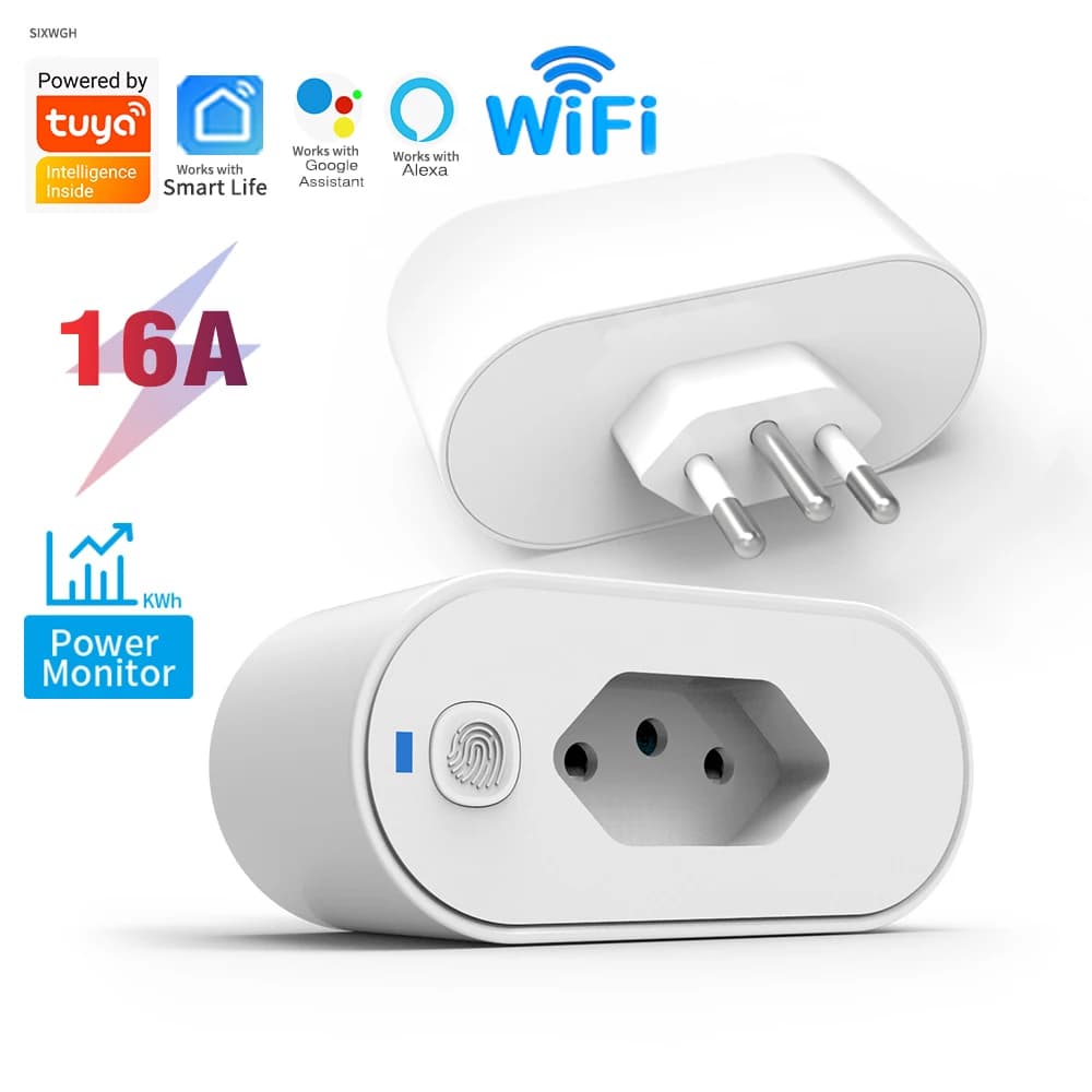 Wifi Tuya smart grip adapter, supports control via the Smart Life app, works with voice control Alexa and Google Home.