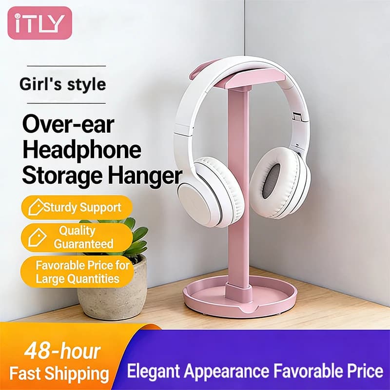 ITLY Z2 Supporto per Auricolari Bluetooth Anti-Perdita e Anti-Spostamento, Espositore da Scrivania Multicolore per Auricolari