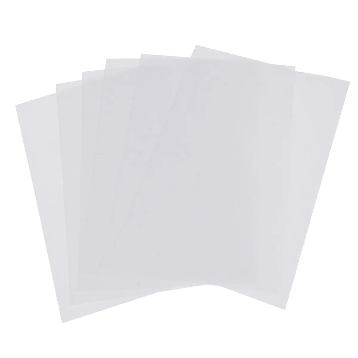 5Pcs A4 Sublimation Paper Heat Transfer Paper for T Shirts Hats Aprons Bags Ceramics Metal Plastic Wood Polyester Fast Drying
