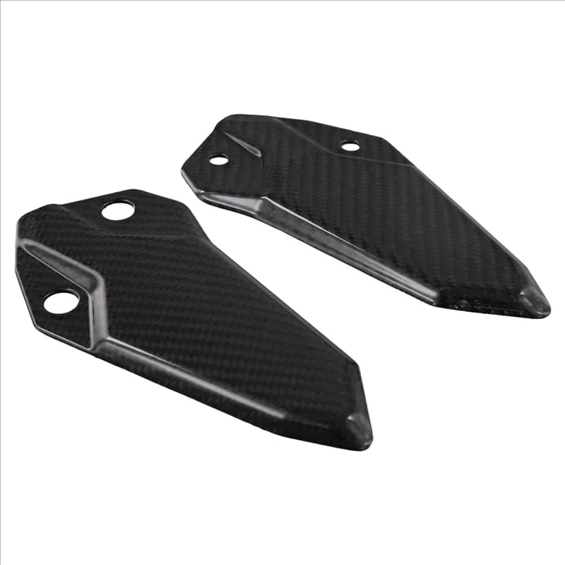 AUTO Accessori Moto In Fibra di Carbonio Tacco Piastre Protezioni Pedane Per Kawasaki ZX-4R ZX4RR ZX25R 2020-2023 2024