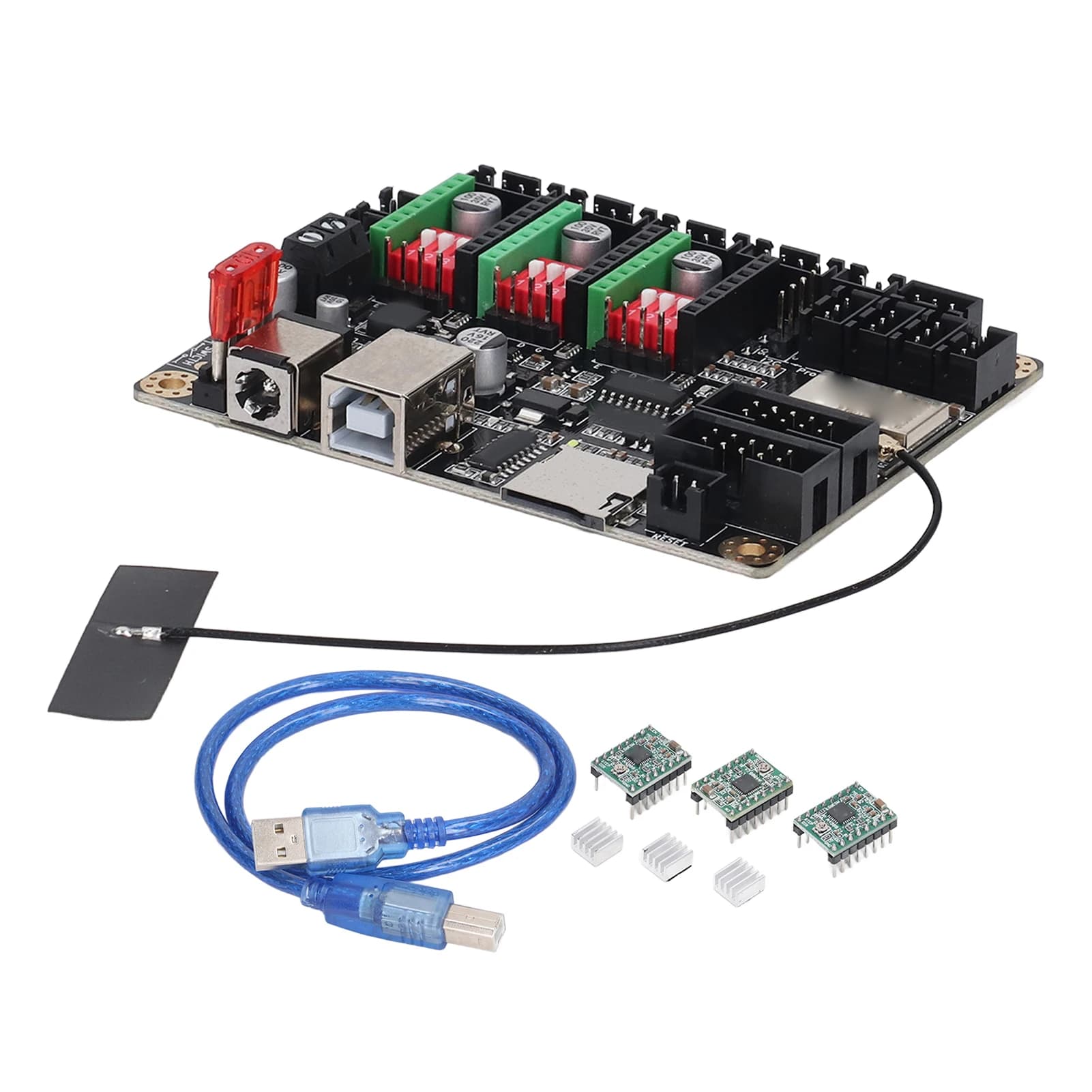 Scheda di controllo MKS DLC32 V2.1 32Bit GRBL ESP32 WiFi 12V-24V per macchina per incisione laser CNC fai-da-te con display A4988 TS35-R