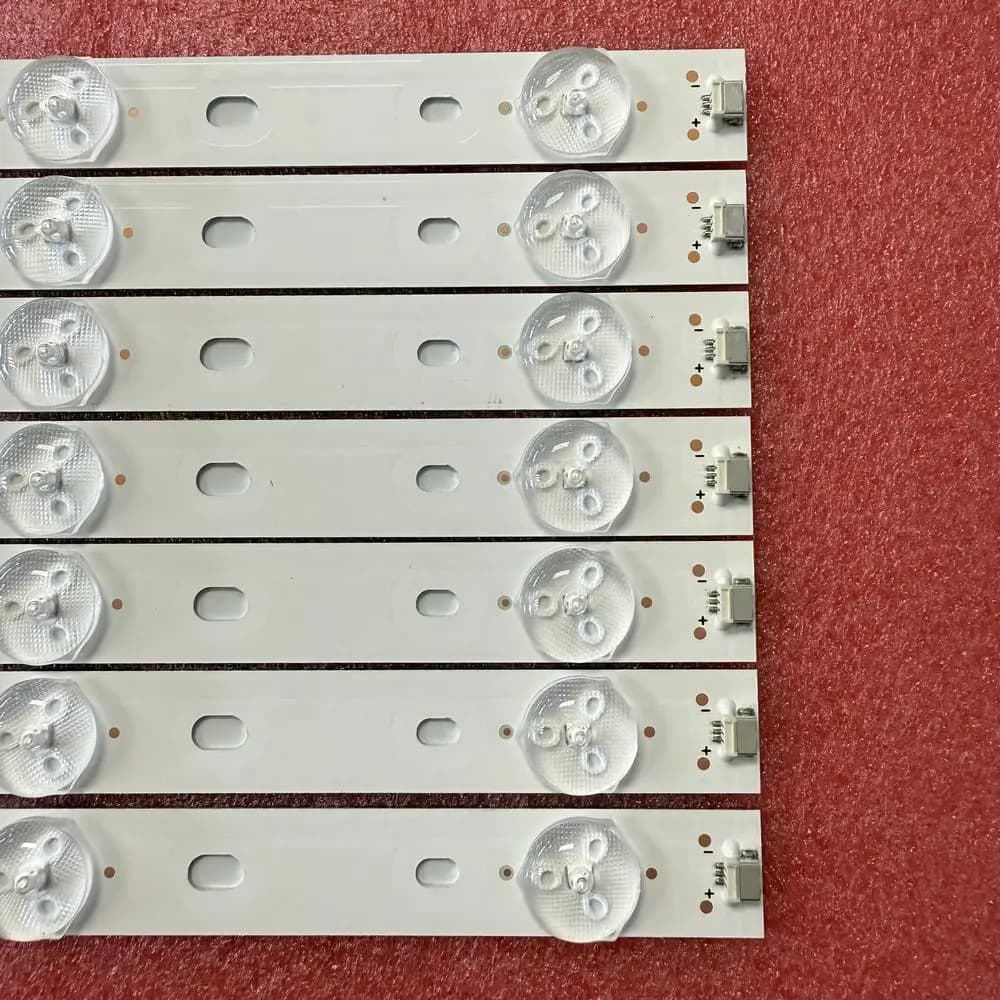 7 pz/set striscia di Retroilluminazione A LED per 49PUS6482 49PUS7OO2 GJ-2K18-AFJ2-490-D714-V1-L R TPT490F2-FN02.S