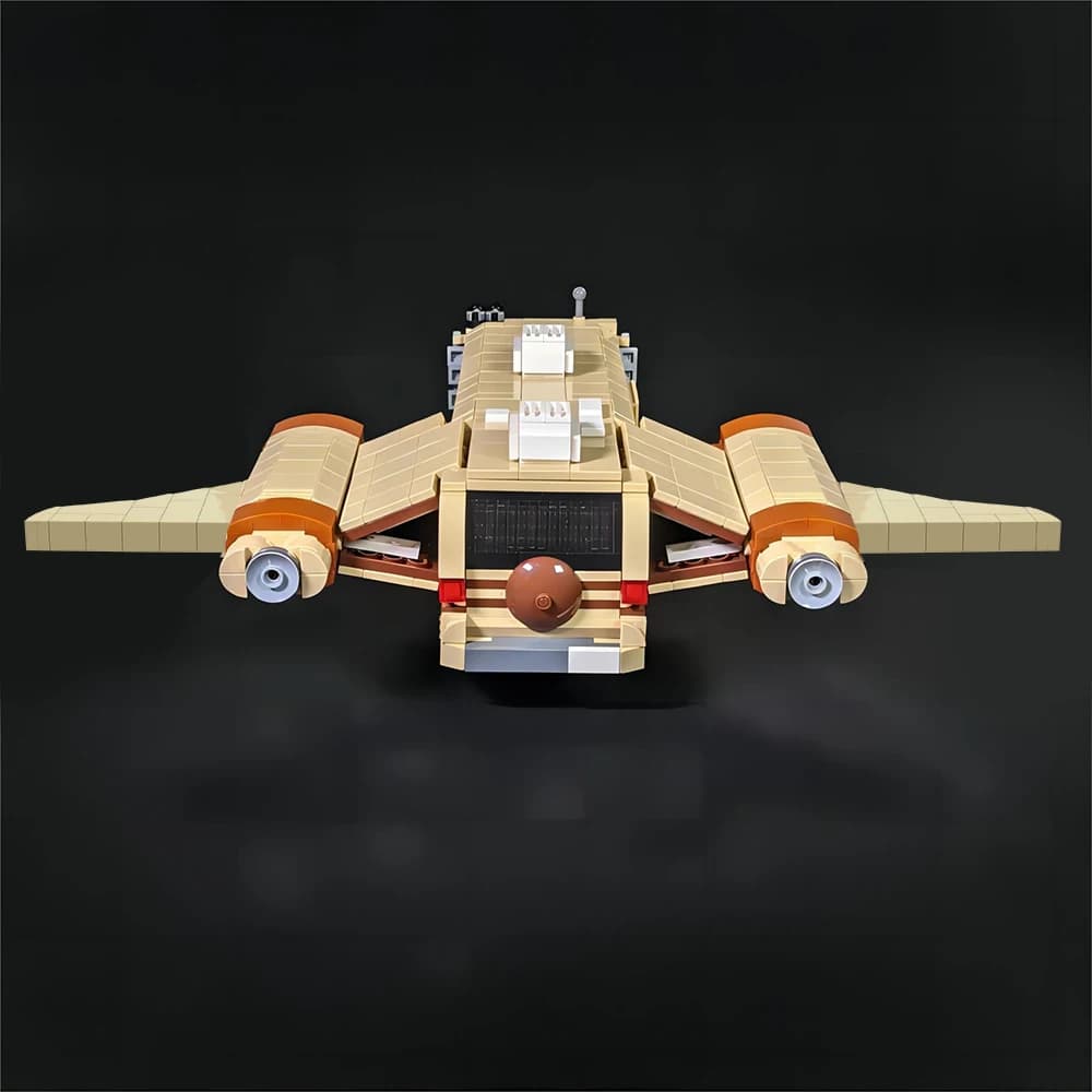BuildMOC Spaceballed Eagles 5 Spaceships Building Block Kit Break Bad RV Car Van Vehicle Brick Model Toy Children Birthday Gift